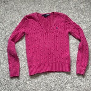 Vintage Ralph Lauren sports sweater pink